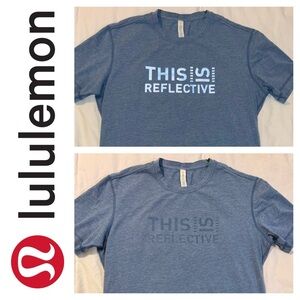 Lululemon This is Reflective Tee Medium